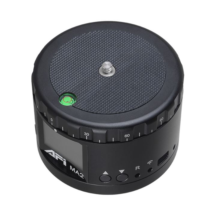 2018 Καλύτερος κάμερα Mount AFI MA2 360 βαθμός περιστρεφόμενη πανοραμική κεφαλή Bluetooth Head για Dslr φωτογραφική μηχανή και κινητό τηλέφωνο