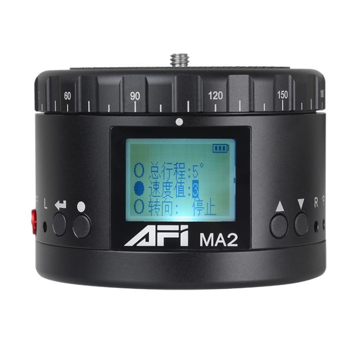 AFI Κίνα Εργοστάσιο Νέο προϊόν 360 βαθμού Electric Time Lapse Ball Head για Smartphone και φωτογραφική μηχανή